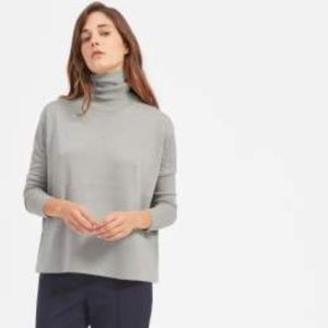 Everlane luxe wool square turtleneck